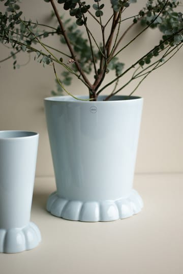 Vaso per fiori Flora Ø25 cm - Celeste - DBKD