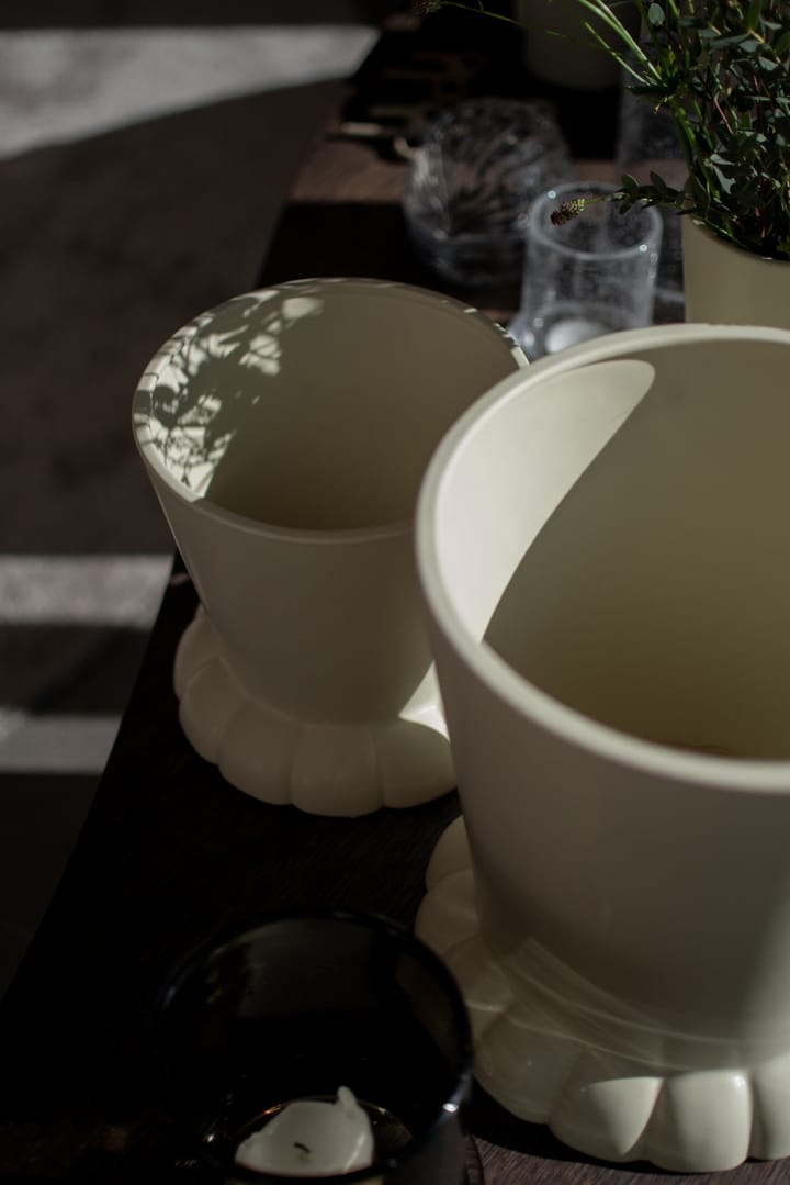 Vaso per fiori Flora Ø25 cm - Crema - DBKD