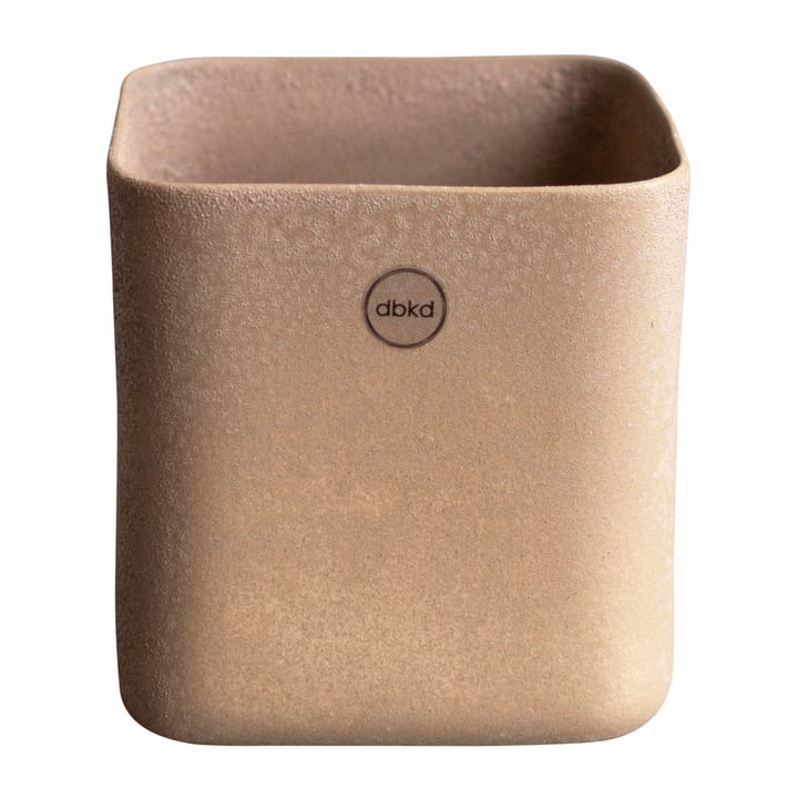 Vaso piccolo Cube Ø 13 cm - Sand - DBKD