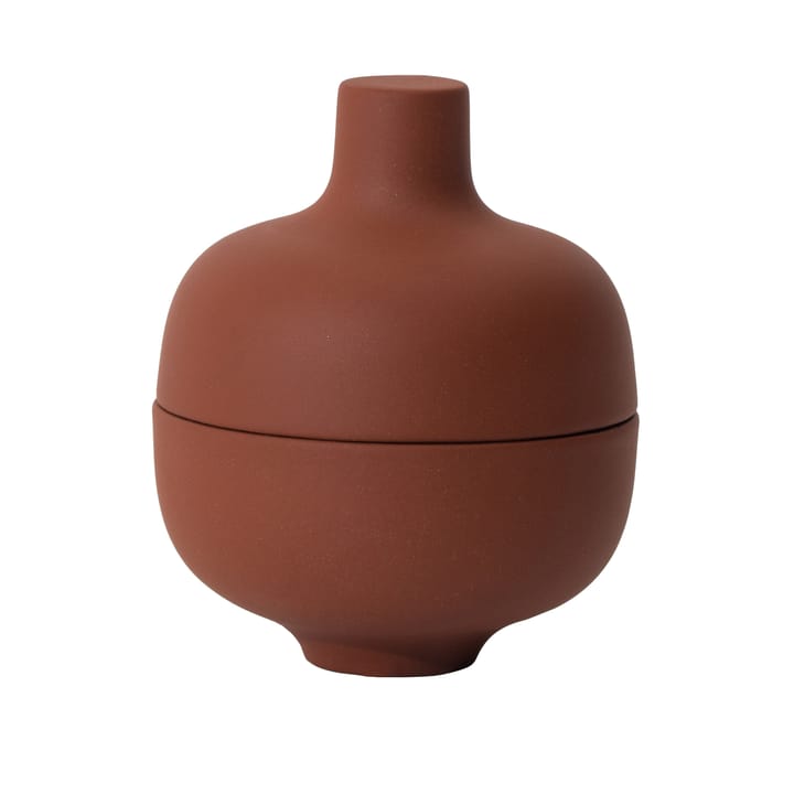 Ciotola con coperchio Sand S Ø 8,2 cm - Red clay - Design House Stockholm