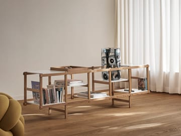 Consolle Frame, bassa - Rovere, bianco - Design House Stockholm