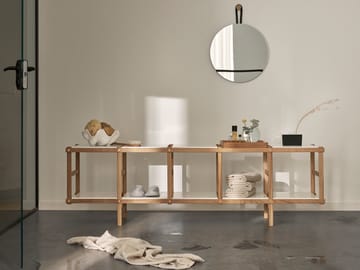 Consolle Frame, bassa - Rovere, bianco - Design House Stockholm