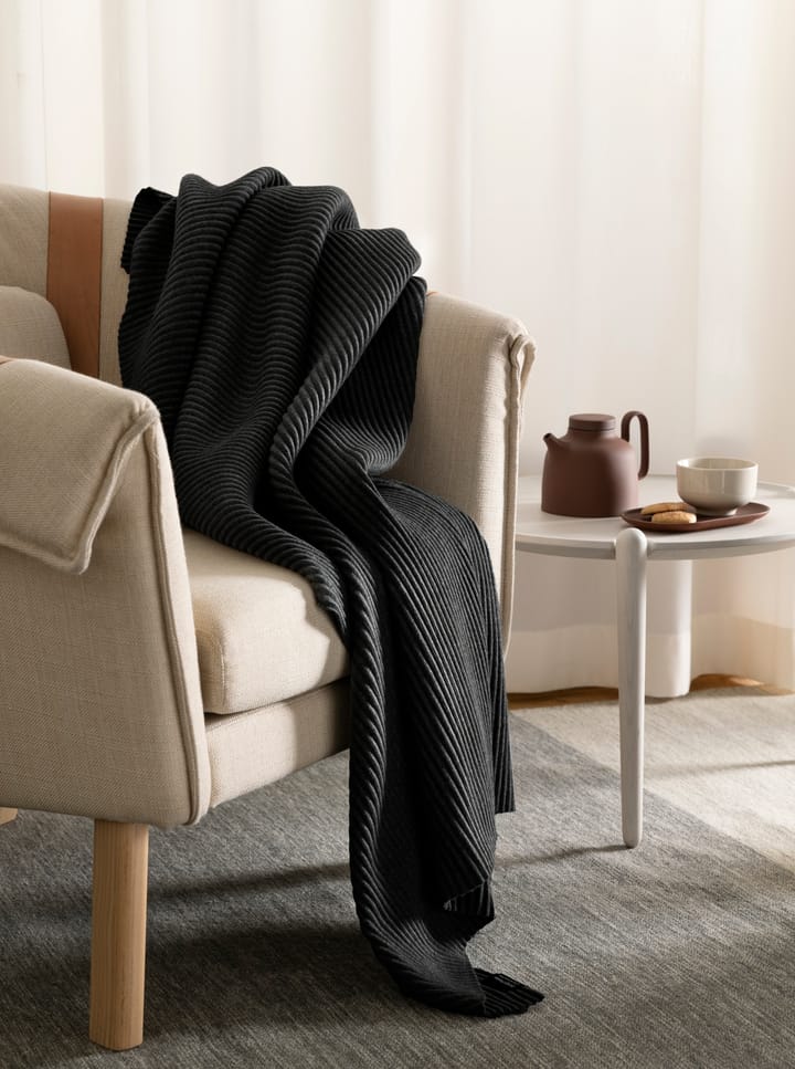 Coperta Pleece 140x170 cm - Nero - Design House Stockholm