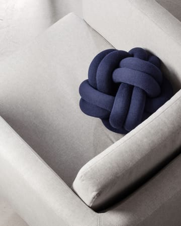 Cuscino Knot - blu navy - Design House Stockholm