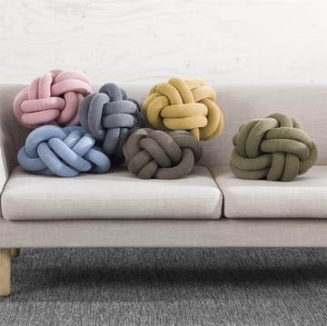 Cuscino Knot - giallo - Design House Stockholm