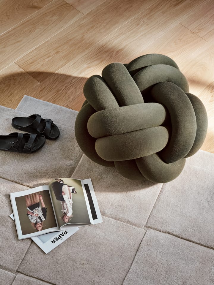 Cuscino Knot XL, Forest green Design House Stockholm