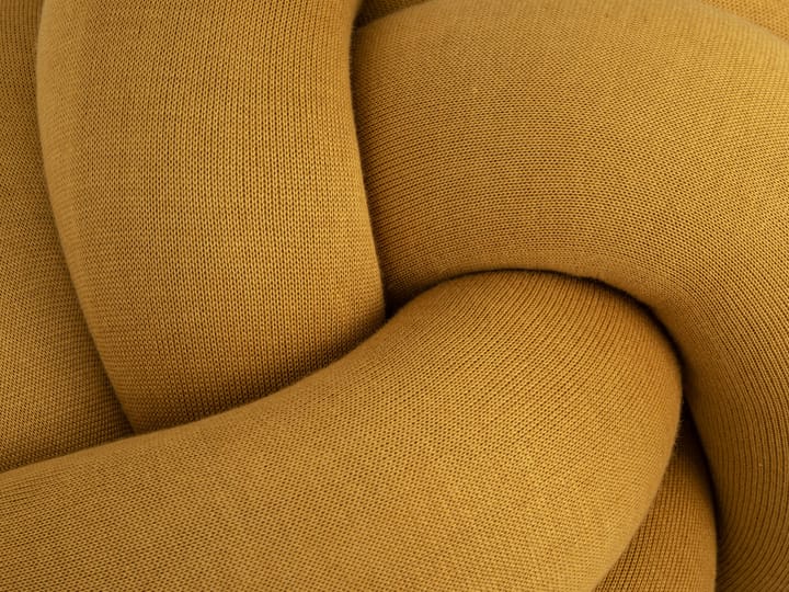 Cuscino Knot XL, Giallo Design House Stockholm