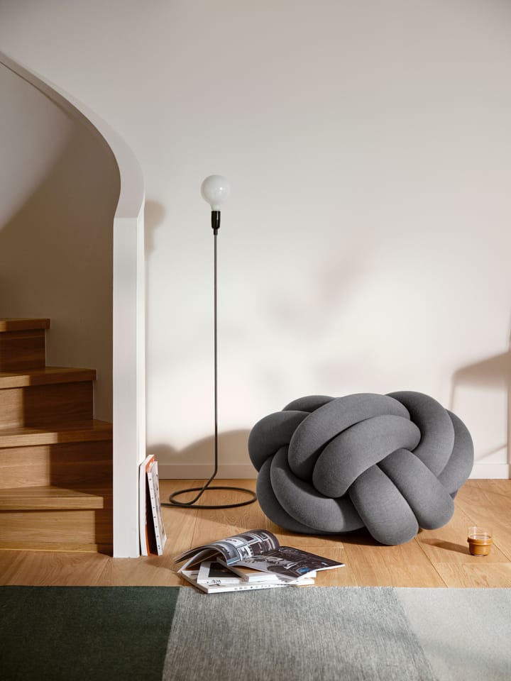 Cuscino Knot XL, Grigio Design House Stockholm