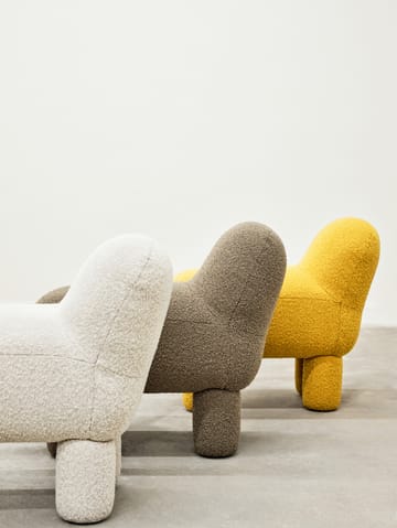 Pouf Lulu 36x65 cm - Giallo - Design House Stockholm