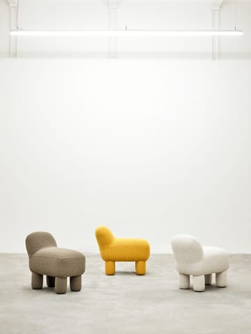 Pouf Lulu 36x65 cm - Giallo - Design House Stockholm