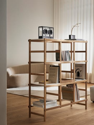 Scaffale Frame alto - rovere-bianco  - Design House Stockholm