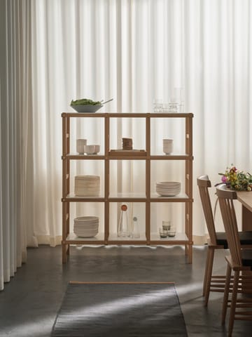 Scaffale Frame alto - rovere-bianco  - Design House Stockholm