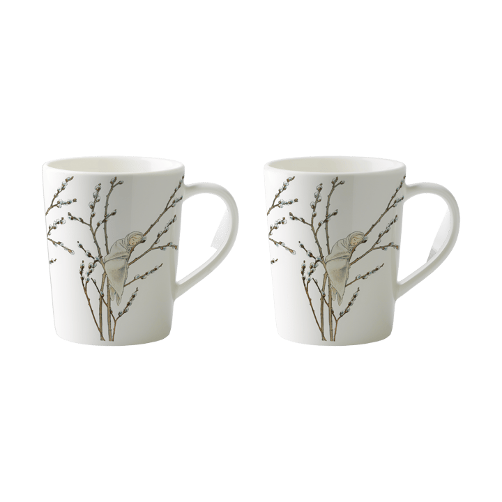 Tazza da vin brulé Little Willow 10 cl, confezione da 2 - Bianco - Design House Stockholm