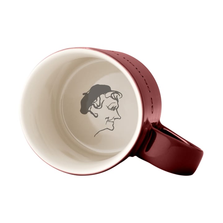 Tazza di Astrid Lindgren, ja, jag tror att livets…, Testo svedese Design House Stockholm