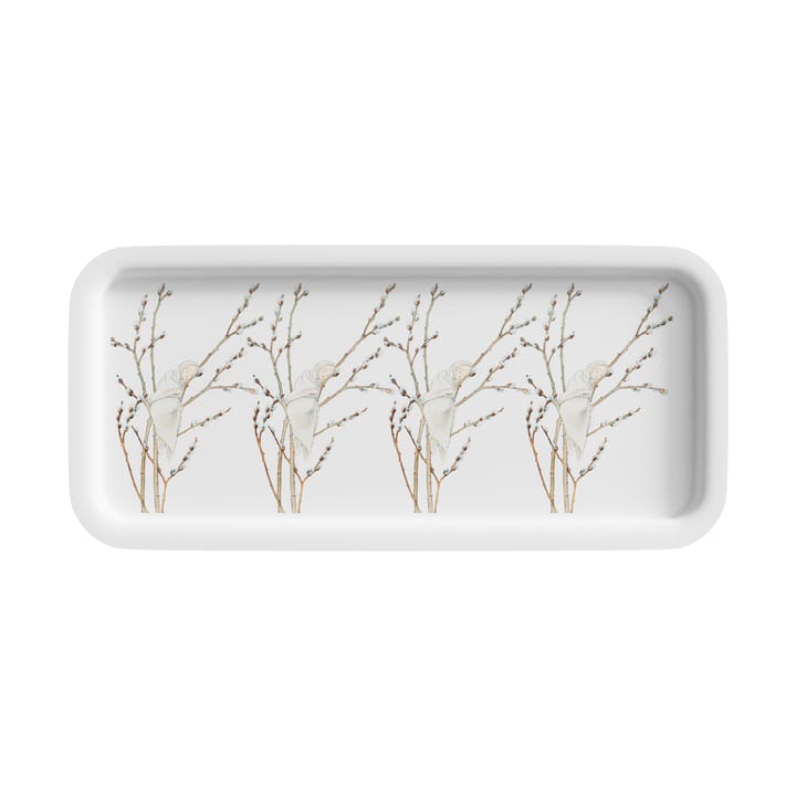 Vassoio Little Willow 28x13 cm, Bianco Design House Stockholm