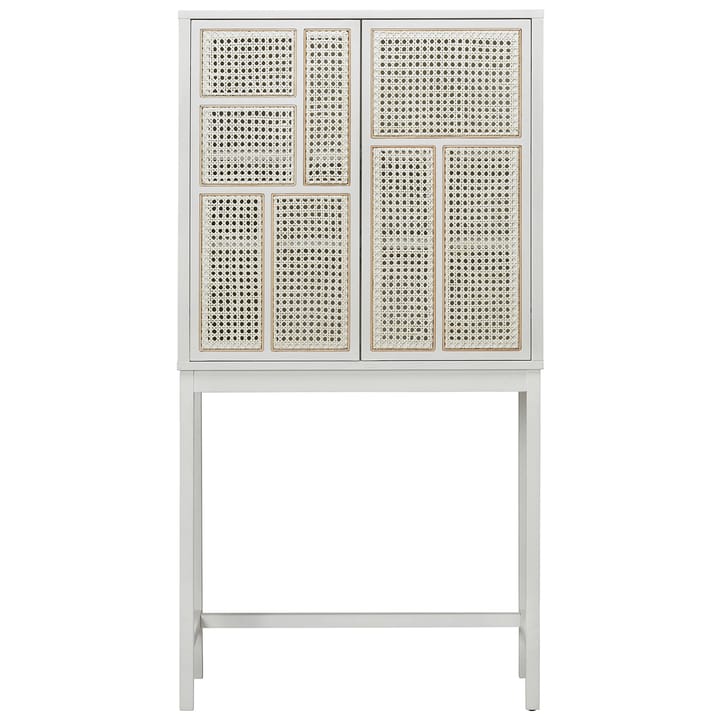 Vetrinetta Air - bianco, legno di rattan - Design House Stockholm