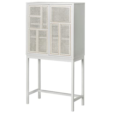 Vetrinetta Air - bianco, legno di rattan - Design House Stockholm