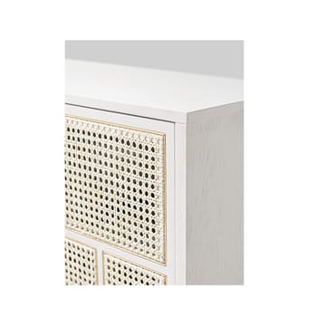 Vetrinetta Air - bianco, legno di rattan - Design House Stockholm