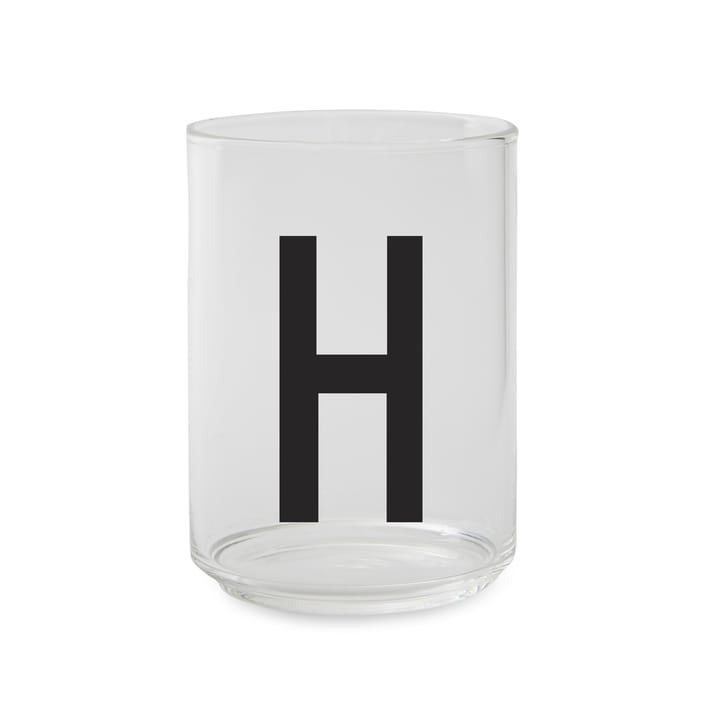 Bicchiere Design Letters - H - Design Letters