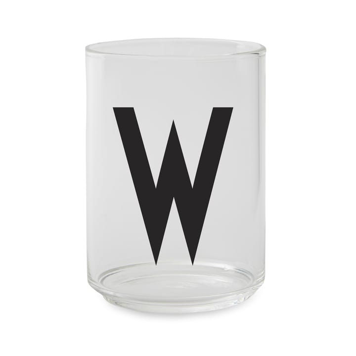 Bicchiere Design Letters - W - Design Letters