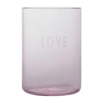 Bicchiere Favourite Design Letters 35 cl - Love-rose - Design Letters