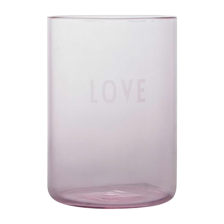 Bicchiere Favourite Design Letters 35 cl - Love-rose - Design Letters