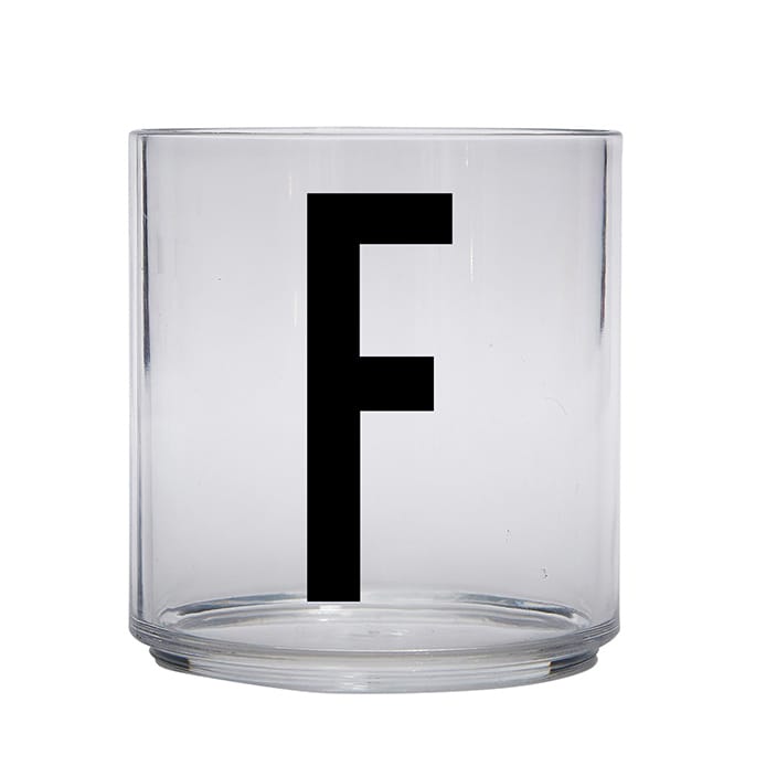 Bicchiere per bambini Design Letters  - F - Design Letters