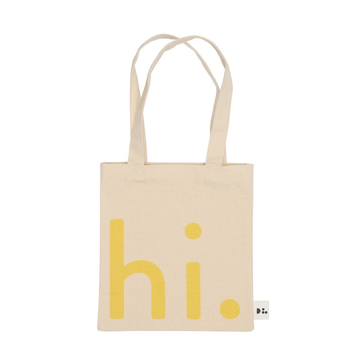 Borsa hi. Piccola Design Letters - Giallo - Design Letters