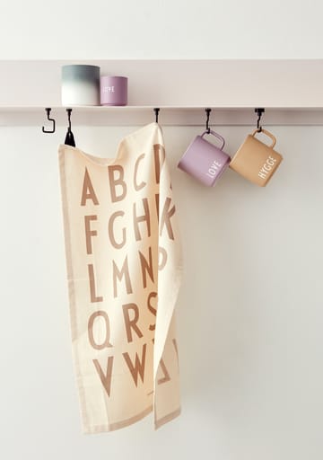 Canovaccio da cucina Design Letters 40x60 cm confezione da 2 - Bianco sporco - Design Letters