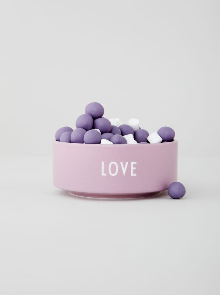 Ciotola da snack Design Letters Ø 12 cm - Love-lavender - Design Letters