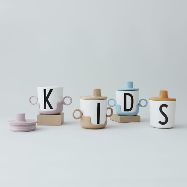 Coperchio a beccuccio per tazza in melammina Design Letters - Mustard - Design Letters