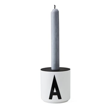 Portacandela da tazza Design Letters - Nero - Design Letters