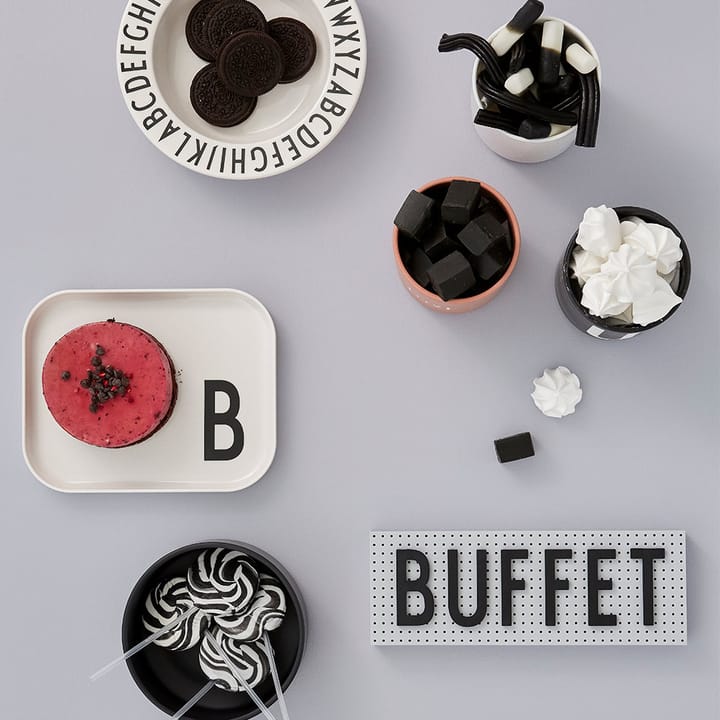 Set di stoviglie per bambini Design Letters, B Design Letters