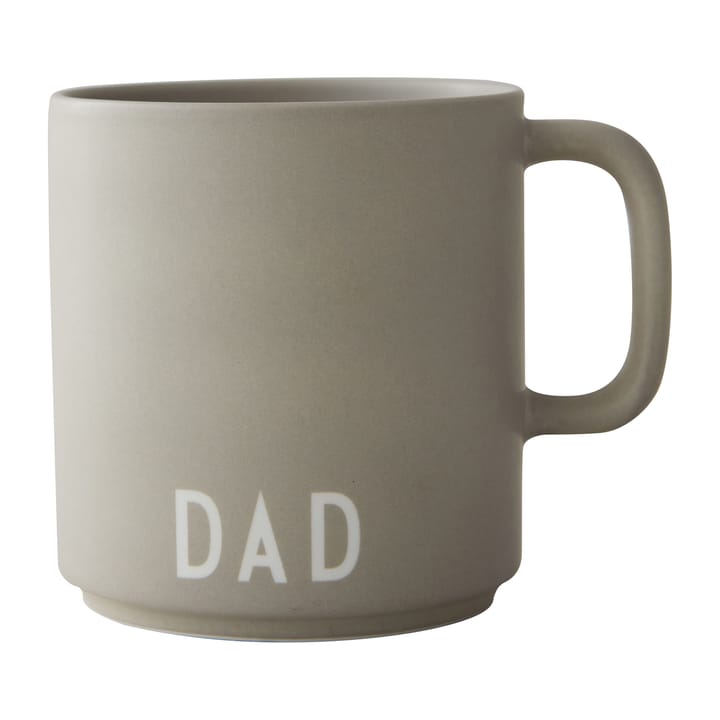 Tazza preferita con manico Design Letters 25 cl - Cool grey - Design Letters