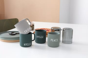 Tazza preferita con manico Design Letters 25 cl - Hygge-verde scuro - Design Letters