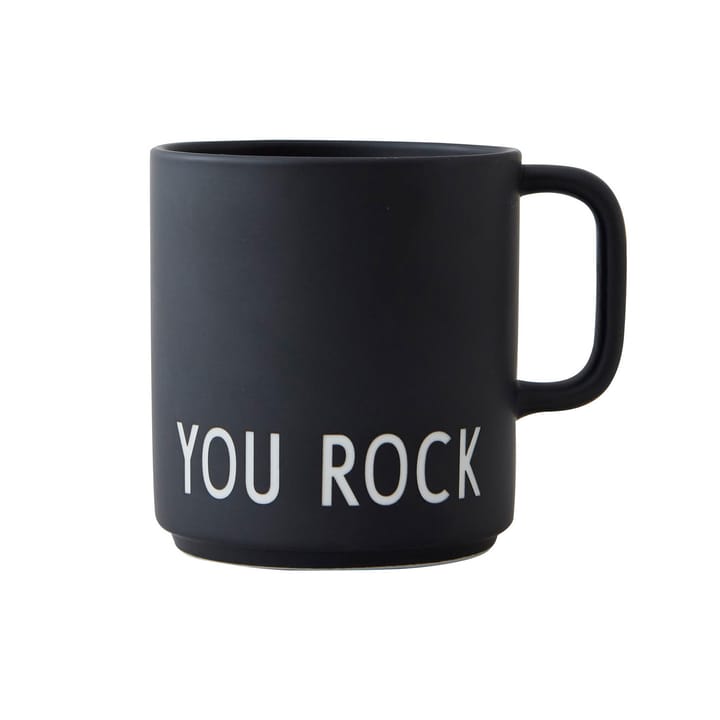 Tazza preferita con manico Design Letters 25 cl - you rock - Design Letters