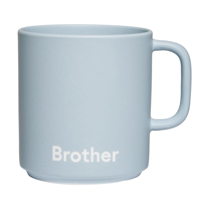 Tazza preferita con manico Design Letters VIP 25 cl - Brother-light blue - Design Letters