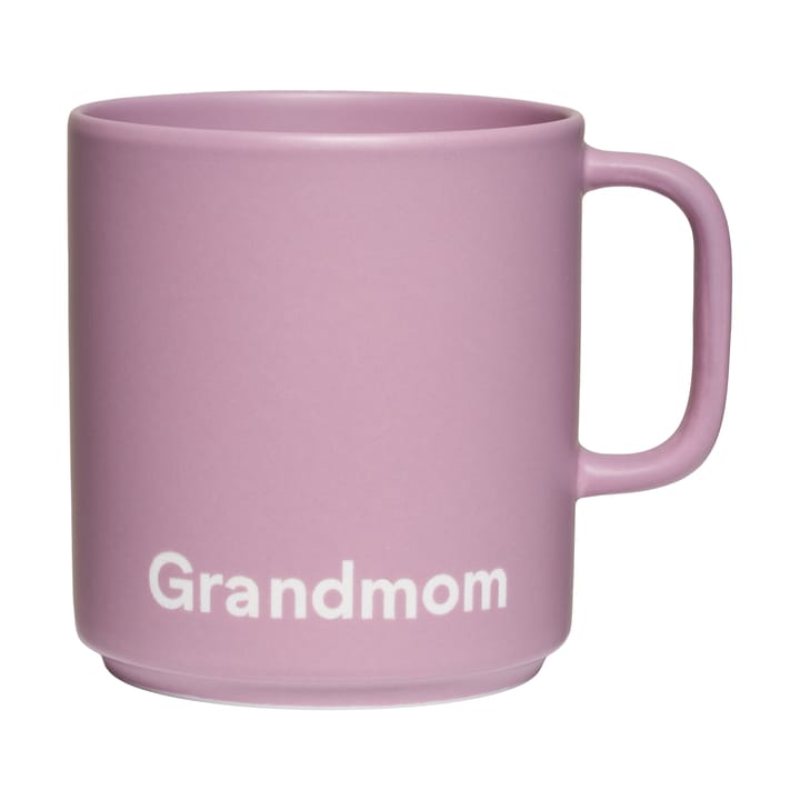 Tazza preferita con manico Design Letters VIP 25 cl - Grandmom-lavender - Design Letters