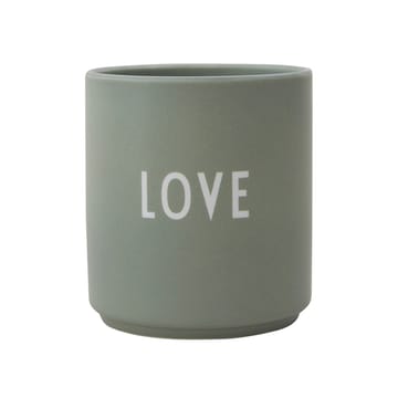 Tazza preferita Design Letters 25 cl - Dad/Love-green - Design Letters