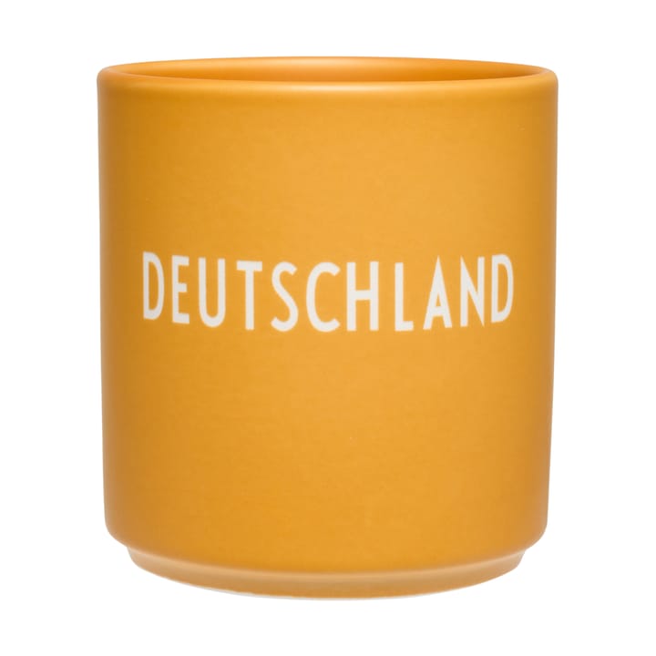 Tazza preferita Design Letters 25 cl - Deutschland-orange - Design Letters