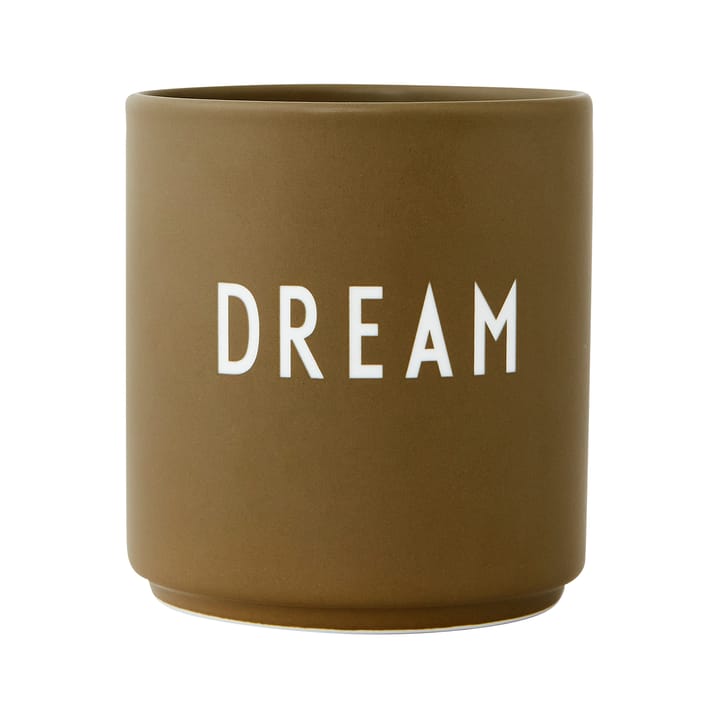 Tazza preferita Design Letters 25 cl - Dream-olive - Design Letters