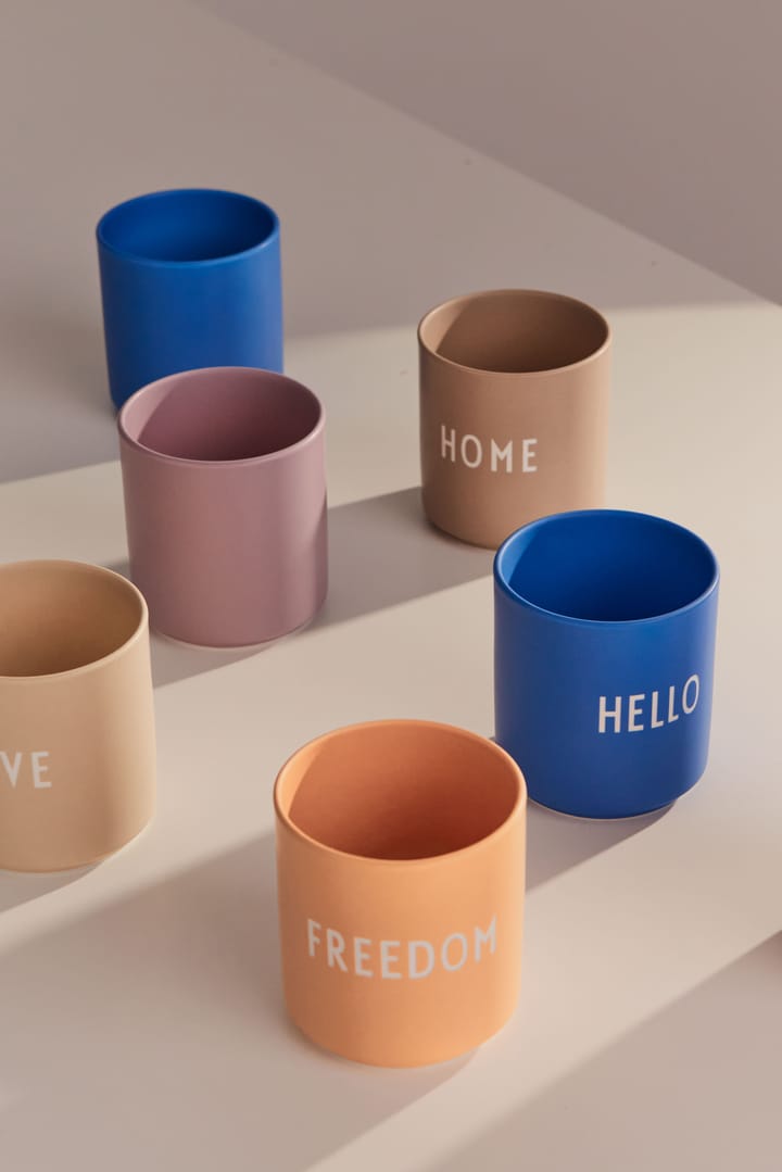 Tazza preferita Design Letters 25 cl, Freedom-orange Design Letters