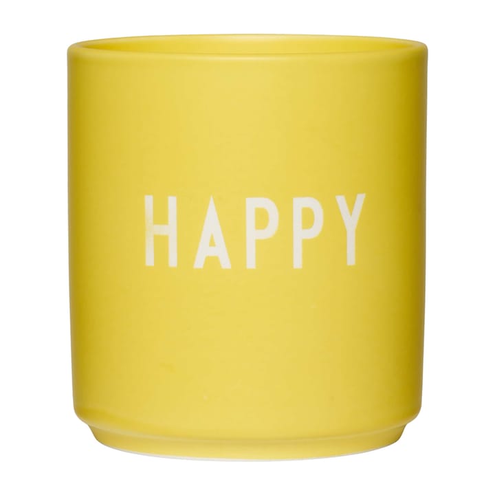 Tazza preferita Design Letters 25 cl - Happy-yellow - Design Letters