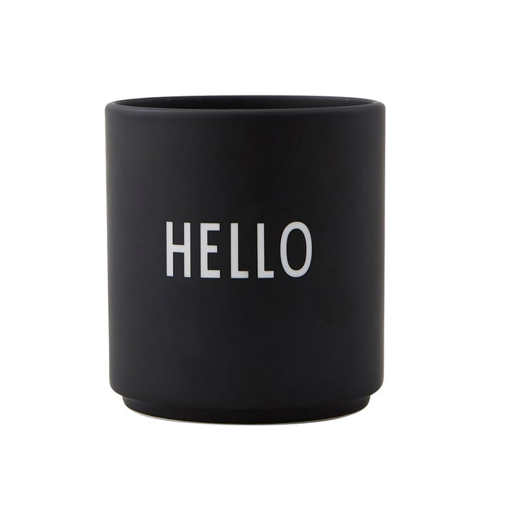 Tazza preferita Design Letters 25 cl - Hello-black - Design Letters