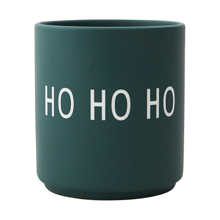 Tazza preferita Design Letters 25 cl - Ho ho ho-dark green - Design Letters