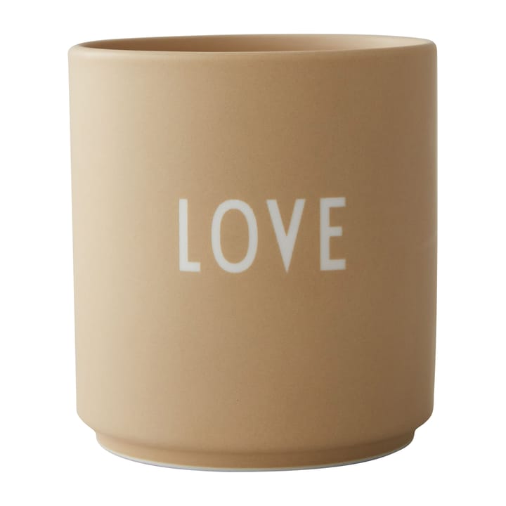 Tazza preferita Design Letters 25 cl - Love-beige - Design Letters