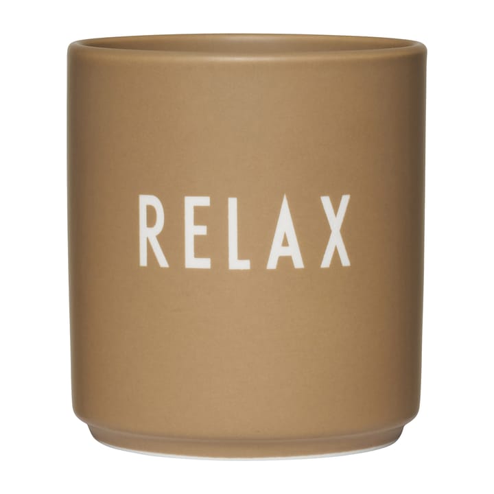 Tazza preferita Design Letters 25 cl - Relax-camel - Design Letters