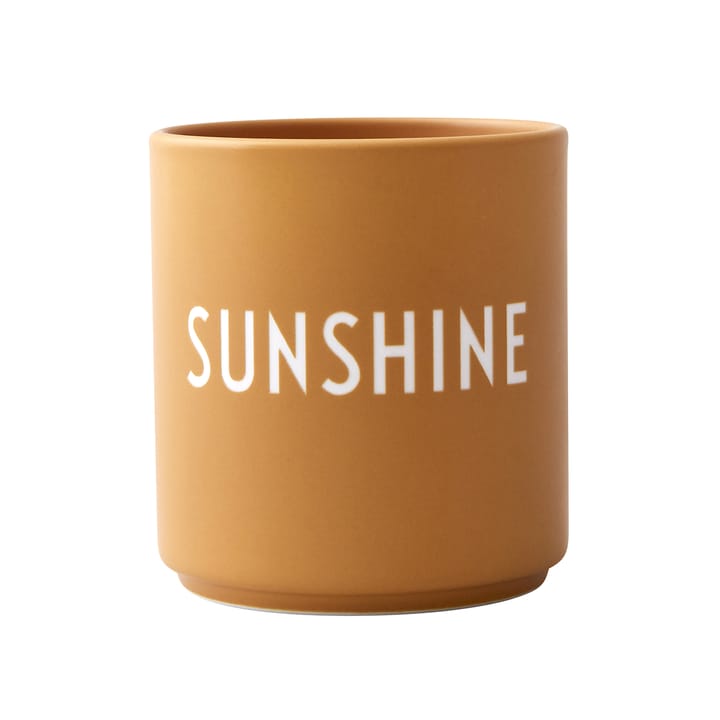 Tazza preferita Design Letters 25 cl - sunshine - Design Letters