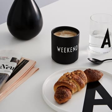 Tazza preferita Design Letters 25 cl - Weekend-black - Design Letters