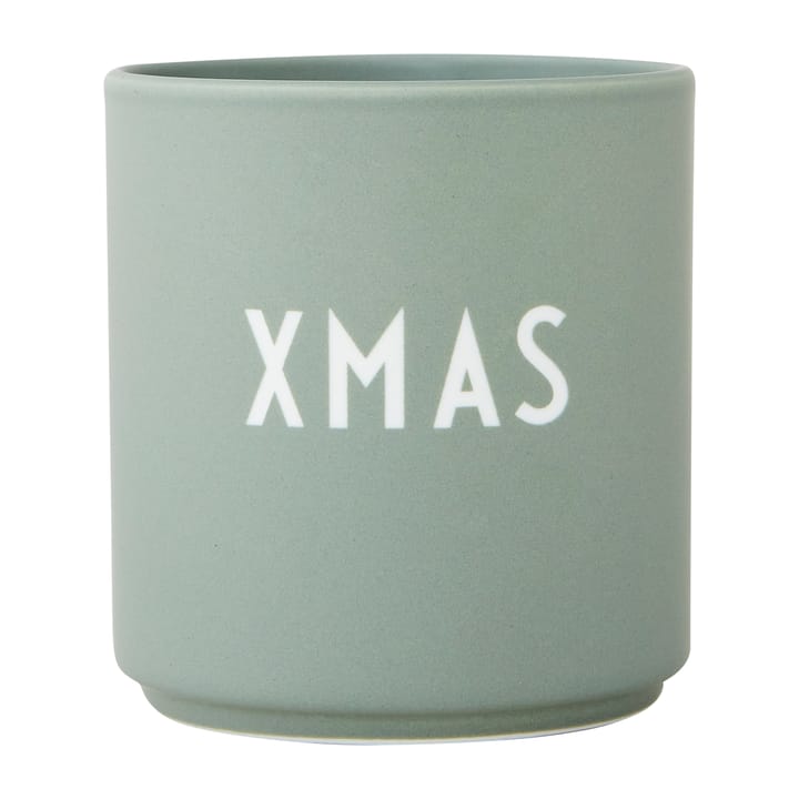 Tazza preferita Design Letters 25 cl - Xmas-green - Design Letters